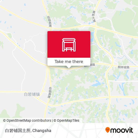 白箬铺国土所 map