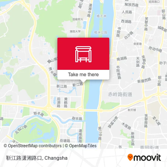 靳江路潇湘路口 map