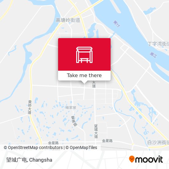 望城广电 map
