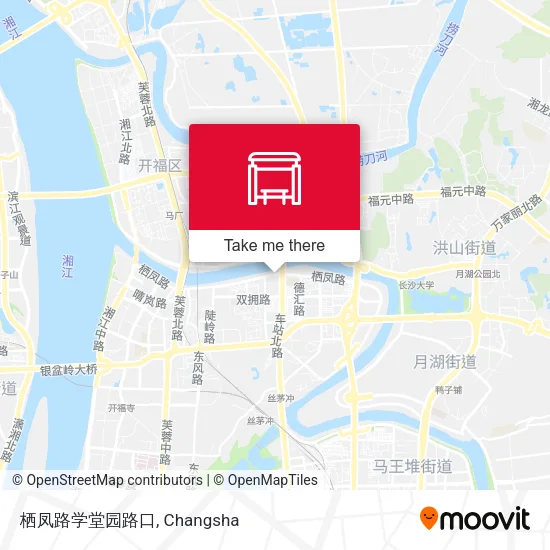 栖凤路学堂园路口 map