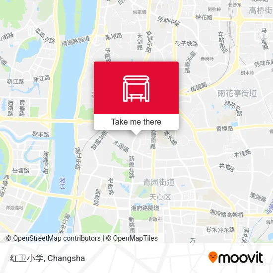 红卫小学 map