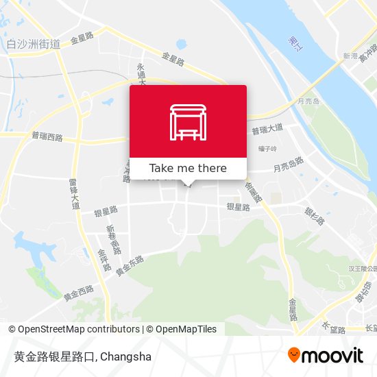 黄金路银星路口 map