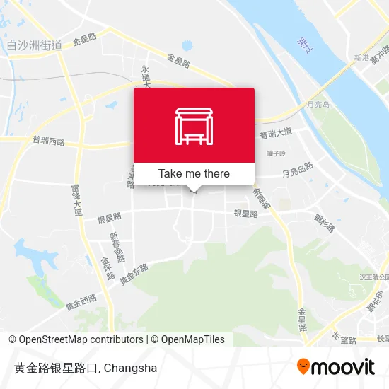 黄金路银星路口 map