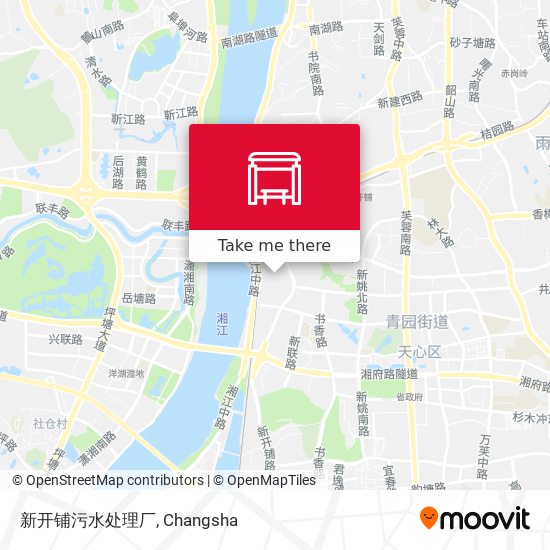 新开铺污水处理厂 map