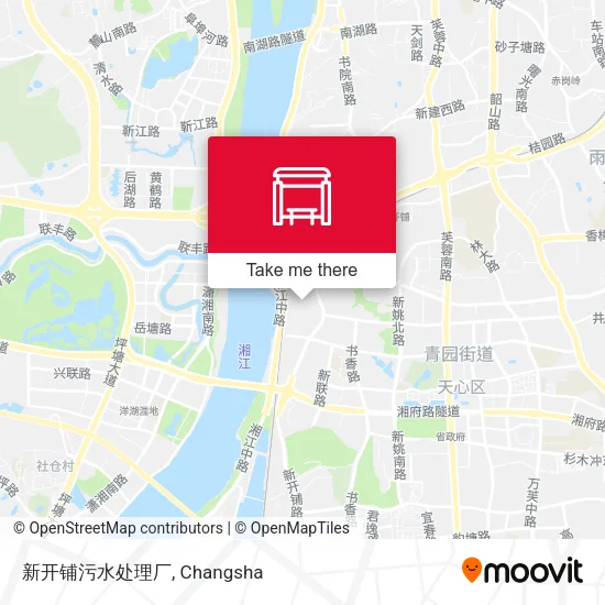 新开铺污水处理厂 map