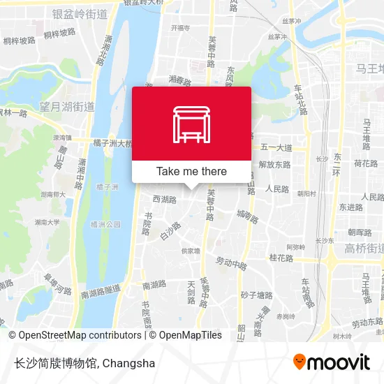 长沙简牍博物馆 map