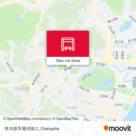 联丰路车塘河路口 map
