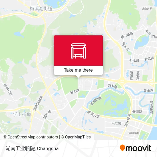 湖南工业职院 map