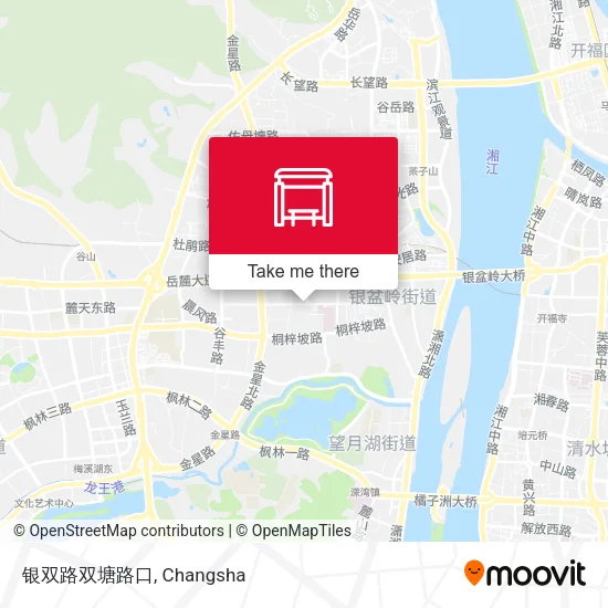 银双路双塘路口 map