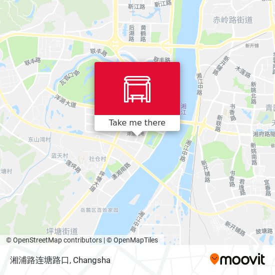 湘浦路连塘路口 map