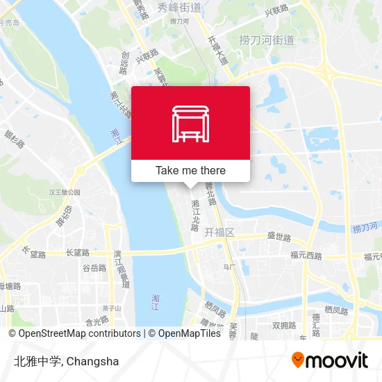 北雅中学 map
