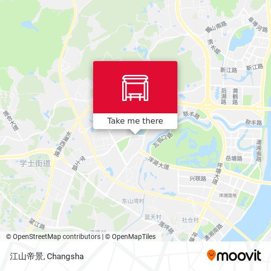 江山帝景 map