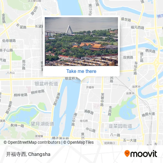 开福寺西 map