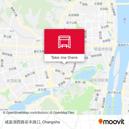 咸嘉湖西路谷丰路口 map