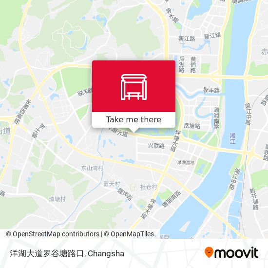 洋湖大道罗谷塘路口 map