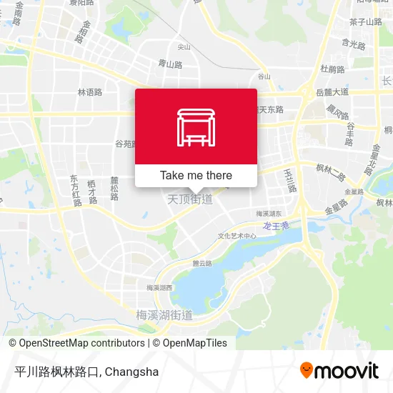 平川路枫林路口 map