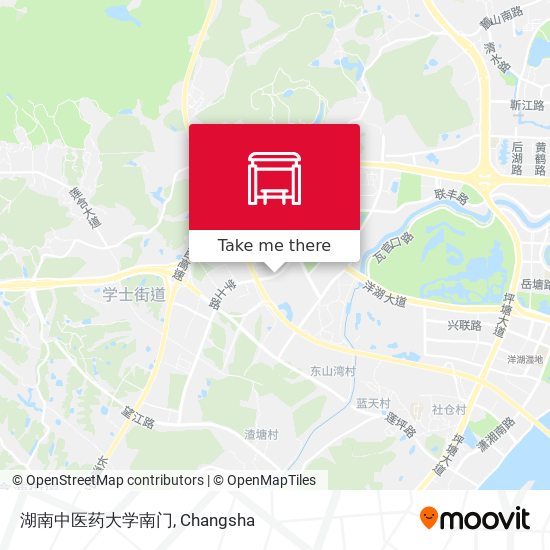 湖南中医药大学南门 map