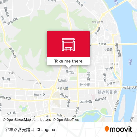 谷丰路含光路口 map