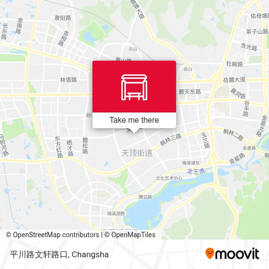 平川路文轩路口 map