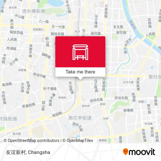 友谊新村 map