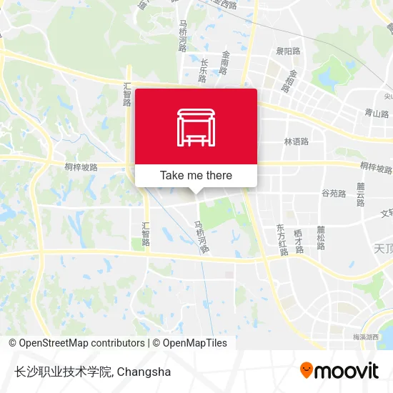 长沙职业技术学院 map