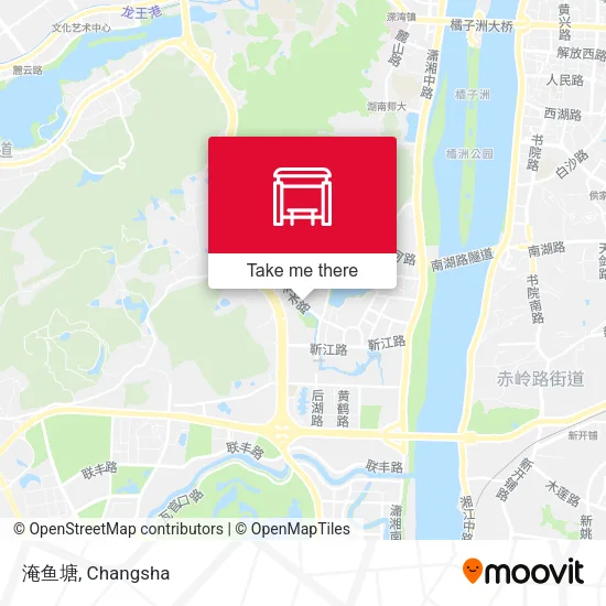 淹鱼塘 map