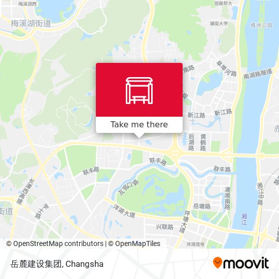 岳麓建设集团 map