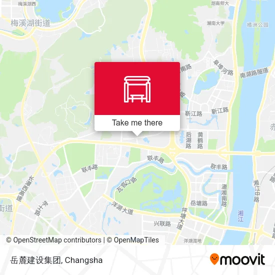 岳麓建设集团 map