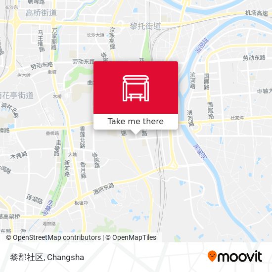 黎郡社区 map