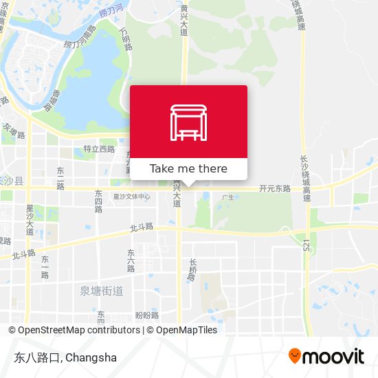 东八路口 map