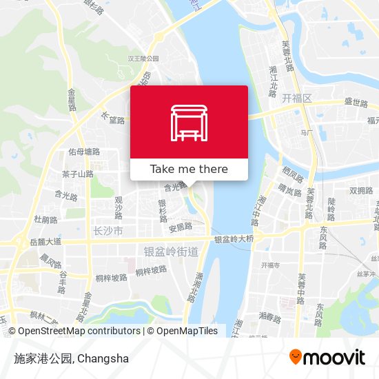 施家港公园 map