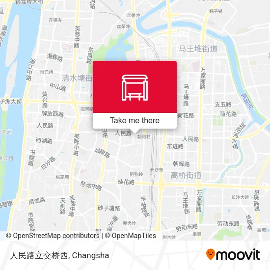 人民路立交桥西 map