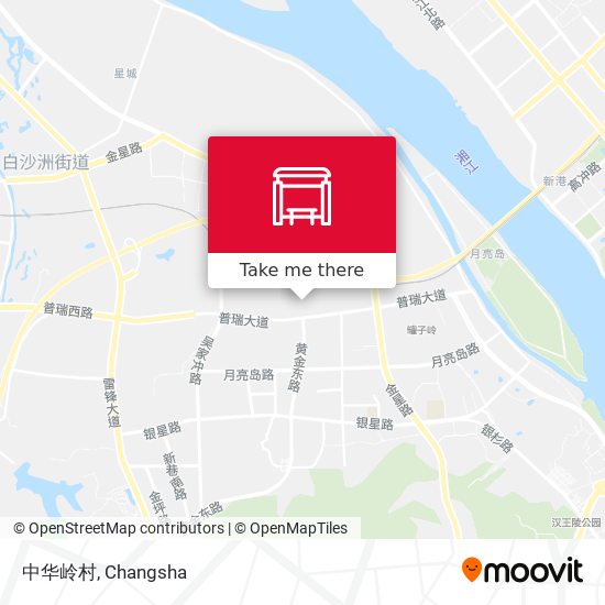 中华岭村 map
