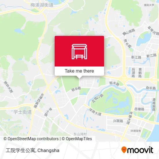 工院学生公寓 map