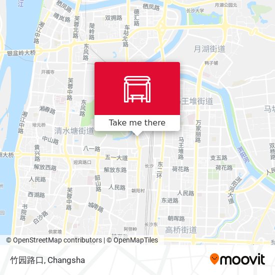 竹园路口 map