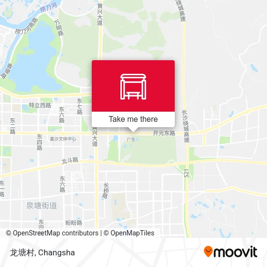龙塘村 map