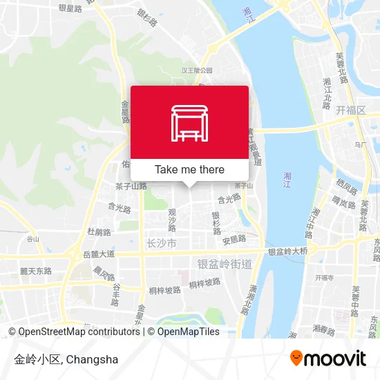 金岭小区 map