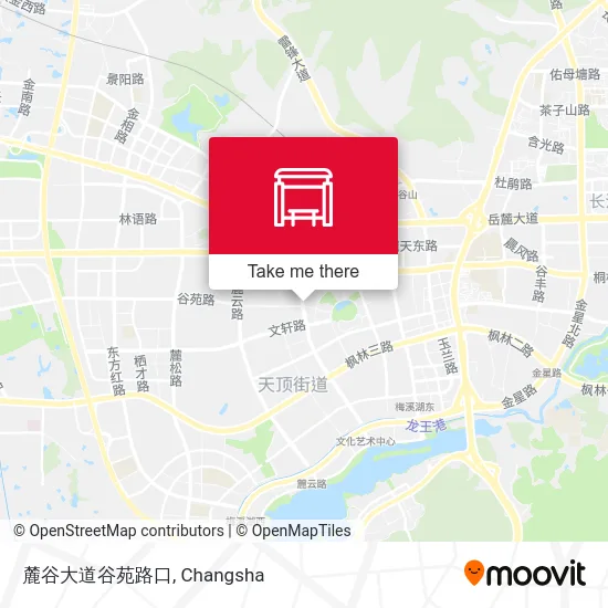 麓谷大道谷苑路口 map