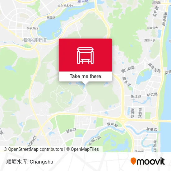 顺塘水库 map