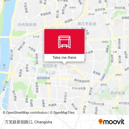万芙路新韶路口 map