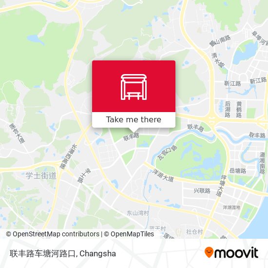 联丰路车塘河路口 map