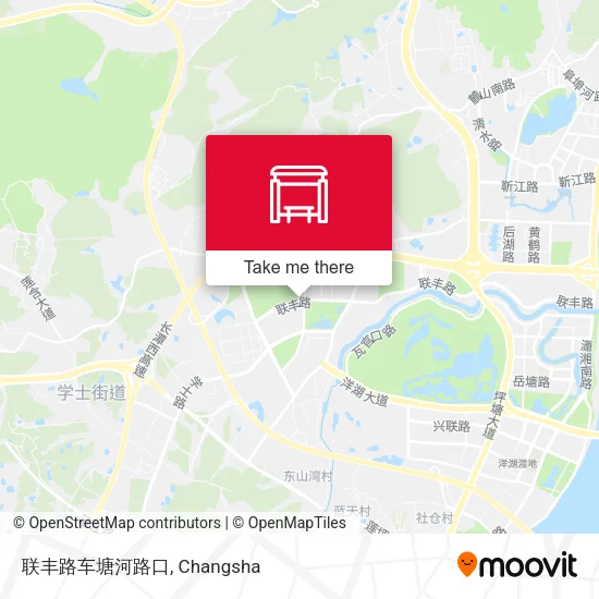 联丰路车塘河路口 map