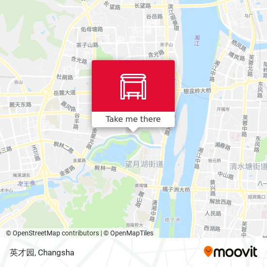 英才园 map