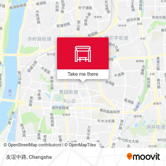 友谊中路 map