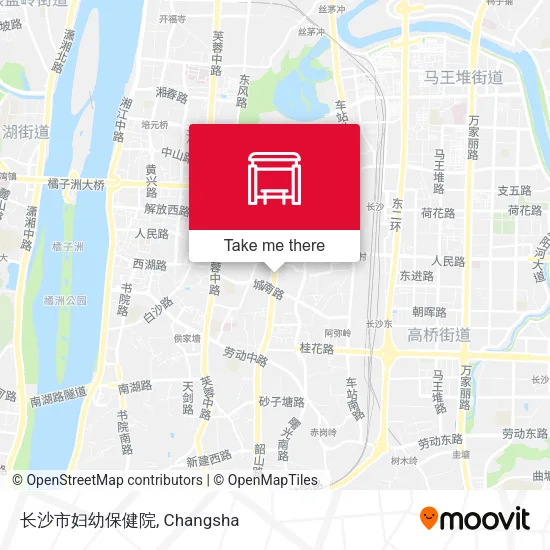 长沙市妇幼保健院 map