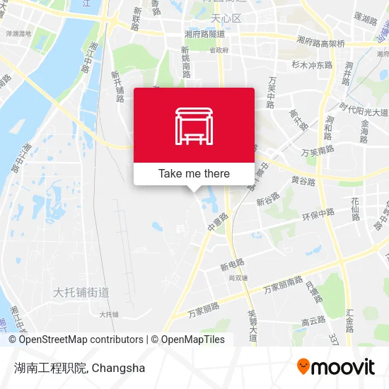 湖南工程职院 map