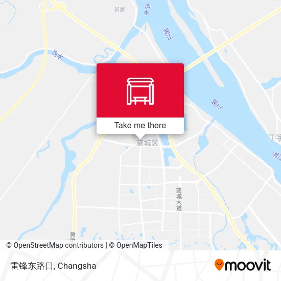 雷锋东路口 map