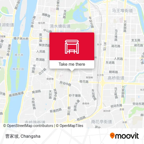 曹家坡 map
