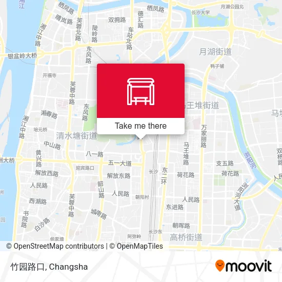 竹园路口 map