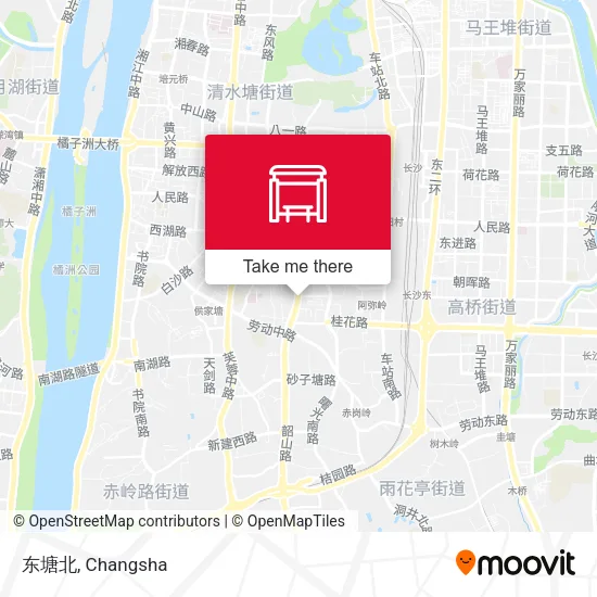 东塘北 map